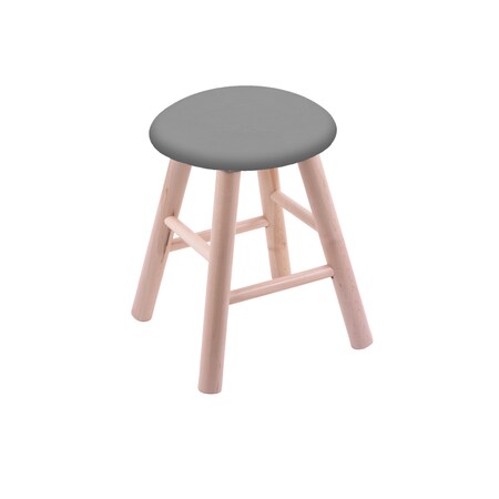 Holland Bar Stool Co Maple Vanity Stool, Natural Finish, Graph Parrot Seat RC18MSNat007